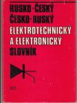 Rusko - český/ Česko - ruský elektrotechnický a elektronický slovník - náhled