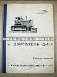 Traktor T100M s motorm D108 - katalog dílů - náhled