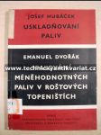 Uskladňování paliv, Spalování méněhodnotných paliv v roštových topeništích (1957) - náhled