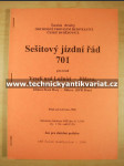 Sešitový jízdní řád 701 (1996) - náhled