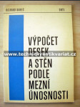 Výpočet desek a stěn podle mezní únosnosti - náhled