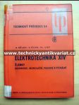 Elektrotechnika XIV Články - galvanické, akumulační, palivové a fyzikální - náhled