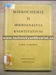 Mikrochemie II Mikroanalysa kvantitativní - náhled