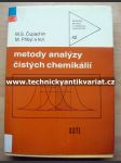 Metody analýzy čistých chemikálií - Čapuchin, Přibyl (1989) - náhled