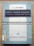 Korose chemické aparatury a materiály odolné proti korosi - náhled