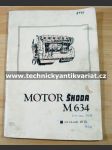 Škoda M634 motor - náhled