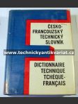 Česko-francouzský technický slovník - náhled