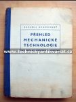 Přehled mechanické technologie - náhled