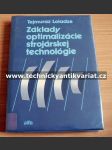 Základy optimalizácie strojárskej technologie - náhled