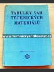 Tabulky vah technických materiálů - náhled