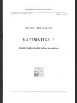 Matematika I. 2, Reálná funkce jedné reálné proměnné - náhled