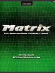 Matrix Pre-Intermediate Student´s Book - náhled