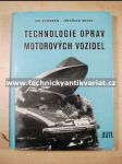 Technologie oprav motorových vozidel - náhled