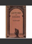 Lectures and Essays - náhled