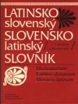 Latinsko - slovenský, Slovenko - latinský slovník - náhled