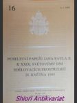 Poselství papeže jana pavla ii. k xxix. světovému dni sdělovacích prostředků 28. května 1995 - jan pavel ii. - náhled