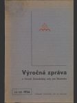 Výročná zpráva o činnosti zemedelskej rady pre slovensko za rok 1934 - náhled