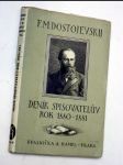 Deník spisovatelův rok 1880 - 1881 - náhled