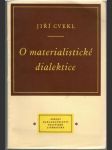 O materialistické dialektice - náhled