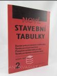 Nové stavební tabulky 2. díl - Stavební prvky pro obvodové a vnitřní stěny, Výrobky pro stropní konstrukce, Průmyslově vyráběné malty pro zdění, Výrobky pro tepelnou a zvukovou izolaci - náhled