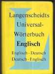 Langenscheidts Universal-Wörterbuch Englisch - Englisch-Deutsch, Deutsch-Englisch - náhled