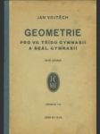 Geometrie pro VII. třídu gymnasií a reál. gymnásií - náhled