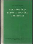 Technológia telovýchovných zariadení - náhled