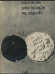 Současná psychologie na západě - náhled