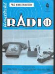 Amatérské radio - Časopis pro elektroniku. Ř. B, Pro konstruktéry  4/91 - náhled