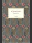 November Gedichte - náhled