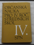 Občanská nauka pro 4. ročník středních škol - náhled