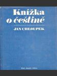 Knížka o češtině - náhled