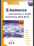 E-komerce, internetový a mobil marketing od A do Z - náhled