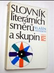 Slovník literárních směrů a skupin - náhled