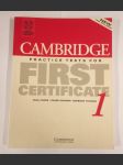 Cambridge - Practice tests for first certificate 1 - náhled