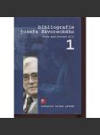 Bibliografie Josefa Škvoreckého 1. (podpis J. Škvorecký) - náhled