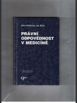 Právní odpovědnost v medicíně - náhled