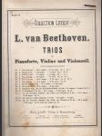 Trio D dur, op.70 - Pianoforte, Violine, Violoncell - náhled