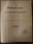 Seznam míst v království Českém - Sestaven na základě úředních dat k rozkazu c.k. místodržitelství - náhled