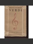 Verdi (Román opery) - obálka Josef Čapek - náhled