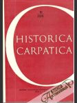 Historica carpatica 10/1979 - náhled