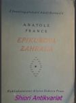 Epikurova zahrada - france anatole - náhled