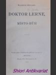 Doktor lerne, místo - bůh - renard maurice - náhled