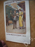 Poštovní lknížka 1912 - náhled