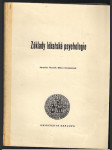 Základy lékařské psychologie - náhled