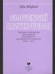 Slovenskí jazykovedci (2006-2010) (veľký formát)  - náhled