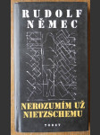 Nerozumím už Nietzschemu - náhled