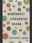 Neměnnost leopardích skvrn - náhled