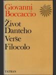 Život Danteho, Verše Filocolo - náhled
