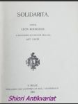 Solidarita - bourgeois leon - náhled